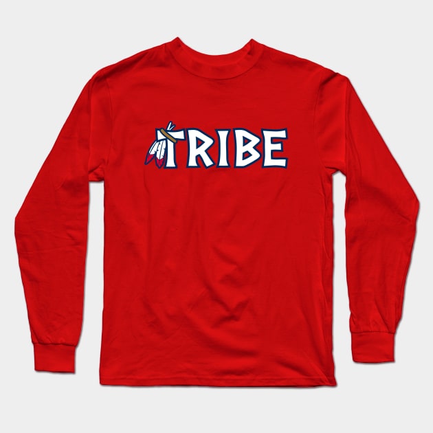 Tribe - Red Long Sleeve T-Shirt by KFig21